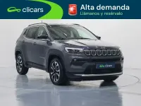 Usado Jeep Compass Limited 130 CV (95 kW) 2021 Gris / plata SUV