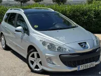 Usado Peugeot 308 SW Premium 110 CV (80 kW) 2009 Gris / plata Familiar