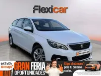 Usado Peugeot 308 SW Active 131 CV (96 kW) 2021 Blanco Familiar