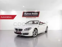 Usado BMW 640 Cabriolet 320 CV (235 kW) 2015 Blanco Descapotable