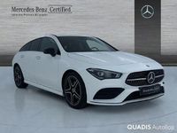 Usado Mercedes CLA200 Shooting Brake AMG line 150 CV (110 kW) 2023 Blanco polar Familiar
