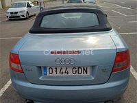 Usado Audi A4 Cabriolet 163 CV (119 kW) 2005 Azul Descapotable