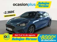 Usado Ford Focus ST-Line 120 CV (88 kW) 2021 Azul Utilitario