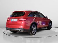 Usado Mercedes GLC220 AMG line 170 CV (125 kW) 2018 Rojo SUV
