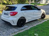 Usado Mercedes A180 AMG line 109 CV (80 kW) 2013 Blanco Berlina