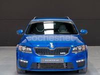 Usado Skoda Octavia RS 200 CV (147 kW) 2013 Azul Familiar
