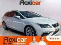Usado Seat Leon Reference 115 CV (84 kW) 2018 Blanco Berlina