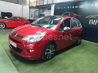 Usado Citroën C3 Exclusive 92 CV (67 kW) 2014 Granate Utilitario