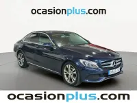 Käytetty Mercedes C220 170 HP (125 kW) 2017 Sininen Sedan