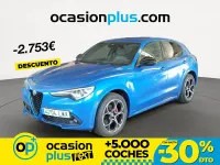 Usado Alfa Romeo Stelvio Veloce 210 CV (154 kW) 2022 Azul SUV
