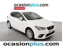 Usado Seat Ibiza Style 95 CV (69 kW) 2017 Blanco Utilitario