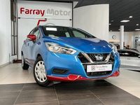 Usado Nissan Micra Visia 71 CV (52 kW) 2018 Azul Utilitario