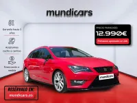 Usado Seat Leon FR 184 CV (135 kW) 2015 Rojo Familiar