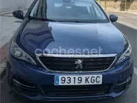 Usado Peugeot 308 Access 110 CV (80 kW) 2017 Azul Berlina