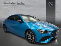 Usado Mercedes CLA220 AMG line 190 CV (139 kW) 2025 Azul Berlina