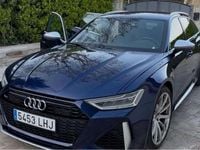 Usado Audi RS6 600 CV (441 kW) 2020 Azul Familiar