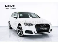 Usado Audi A3 S-Line 110 CV (80 kW) 2018 Blanco Berlina