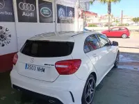 Usado Mercedes A180 AMG line 109 CV (80 kW) 2014 Blanco Utilitario