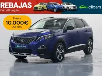 Usado Peugeot 3008 GT-line 130 CV (95 kW) 2020 Azul SUV