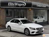 Usado Mercedes C220 194 CV (142 kW) 2020 Blanco Berlina