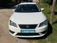 Usado Seat Leon ST Style 110 CV (80 kW) 2017 Blanco Familiar