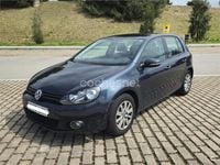 Usado VW Golf VI 102 CV (75 kW) 2009 Azul Utilitario