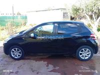 Usado Peugeot 208 Access 82 CV (60 kW) 2014 Negro Utilitario