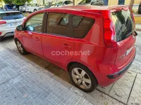 Begagnad Nissan Note Tekna 86 HK (63 kW) 2007 Röd Halvkombi