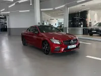 Usado Mercedes C200 184 CV (135 kW) 2022 Rojo jacinto Coupe