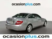 Usado Mercedes C200 Avantgarde 136 CV (100 kW) 2012 Gris Berlina