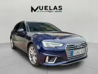 Usado Audi A4 S-Line 150 CV (110 kW) 2019 Azul Familiar