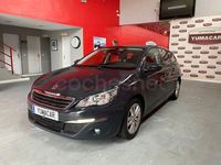 Usado Peugeot 308 SW Active 115 CV (84 kW) 2014 Negro Familiar
