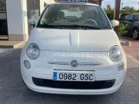 Usado Fiat 500 Lounge 69 CV (50 kW) 2009 Blanco Descapotable