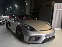 Usado Porsche Boxster Spyder 420 CV (308 kW) 2020 Gris / plata Descapotable