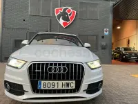 Usado Audi Q3 S-Line 177 CV (130 kW) 2014 Blanco SUV