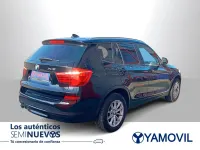 Usado BMW X3 190 CV (139 kW) 2017 Negro SUV