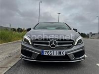 Usado Mercedes A200 AMG line 136 CV (100 kW) 2014 Gris / plata Berlina
