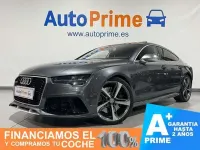 Usado Audi RS7 Sportback 560 CV (411 kW) 2015 Azul Utilitario