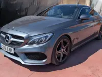 Usado Mercedes C220 170 CV (125 kW) 2017 Gris Coupe
