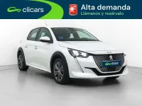 Usado Peugeot e-208 Allure 100 kW (136 CV) 2020 Blanco Utilitario