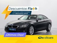 Usado BMW 420 190 CV (139 kW) 2017 Negro Coupe