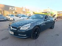 Usado Mercedes SLK250 204 CV (150 kW) 2015 Gris / plata Descapotable