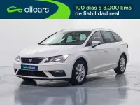 Usado Seat Leon ST Style 116 CV (85 kW) 2019 Blanco Familiar
