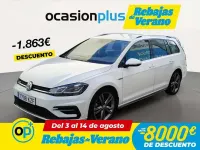 Usado VW Golf VII Sport 150 CV (110 kW) 2019 Blanco Familiar