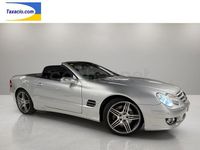 Usado Mercedes SL500 306 CV (225 kW) 2006 Gris / plata Descapotable