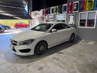 Usado Mercedes CLA220 AMG line 177 CV (130 kW) 2016 Blanco Berlina