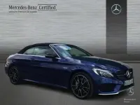 Usado Mercedes C43 AMG AMG 390 CV (286 kW) 2017 Azul Descapotable