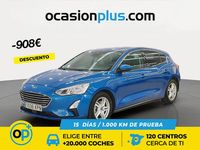 Usado Ford Focus Trend+ 125 CV (91 kW) 2018 Azul