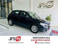 Usado Mercedes GLA200 116 CV (85 kW) 2020 Negro SUV