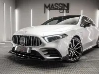 Usado Mercedes A35 AMG 306 CV (225 kW) 2019 Gris / plata Berlina
